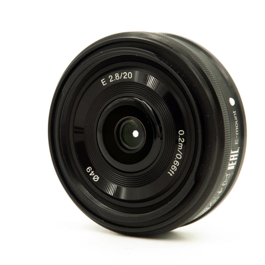 Sony E 20mm f2.8 Pancake Lens (APS-C)