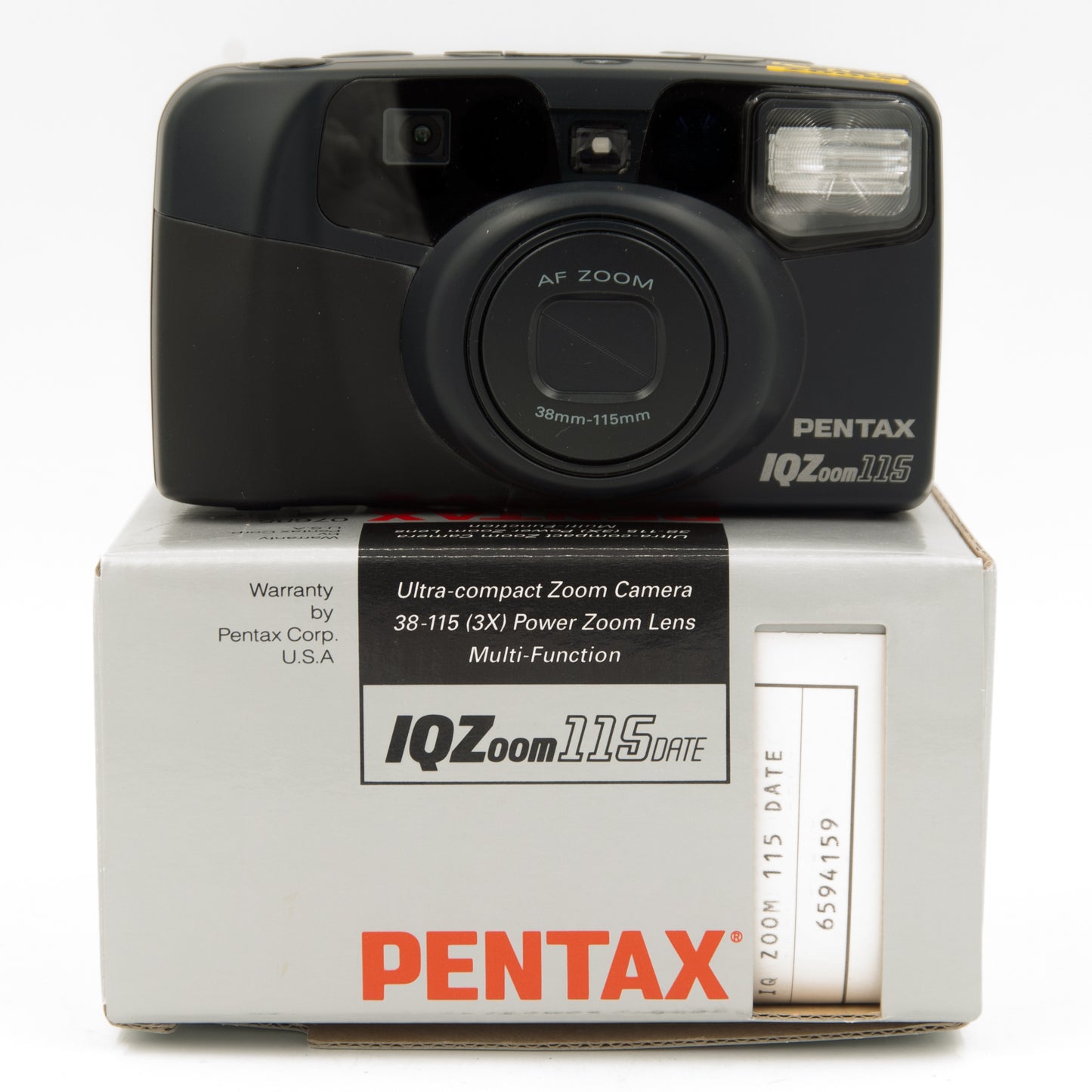 Pentax IQZoom 115 35mm Film Point and Shoot