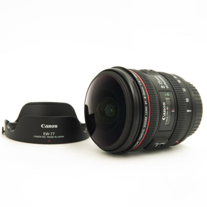 Canon EF 8-15mm f4 L USM Fisheye Zoom Lens