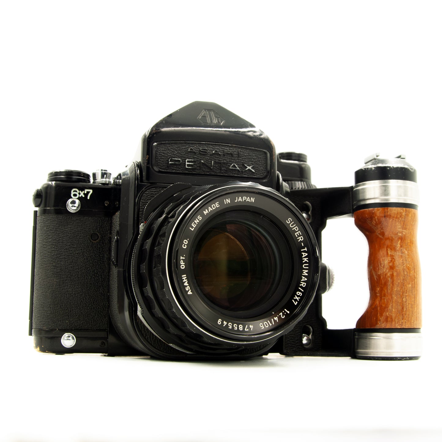 Pentax 6x7 MLU Medium Format Camera w/105mm f2.4