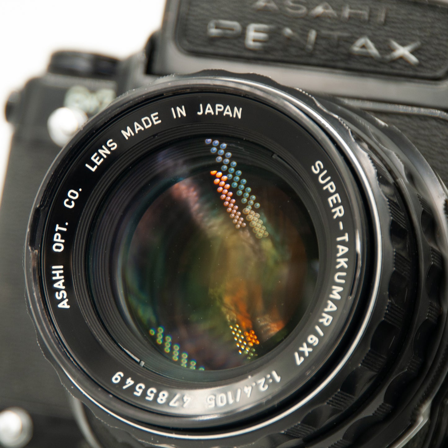 Pentax 6x7 MLU Medium Format Camera w/105mm f2.4