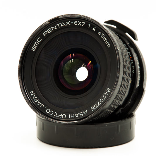 SMC Pentax 6x7 45mm f4 Wide-Angle Prime Lens