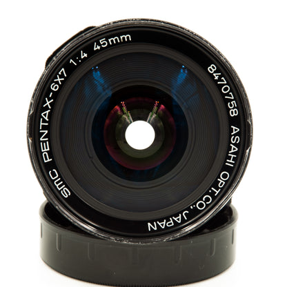SMC Pentax 6x7 45mm f4 Wide-Angle Prime Lens
