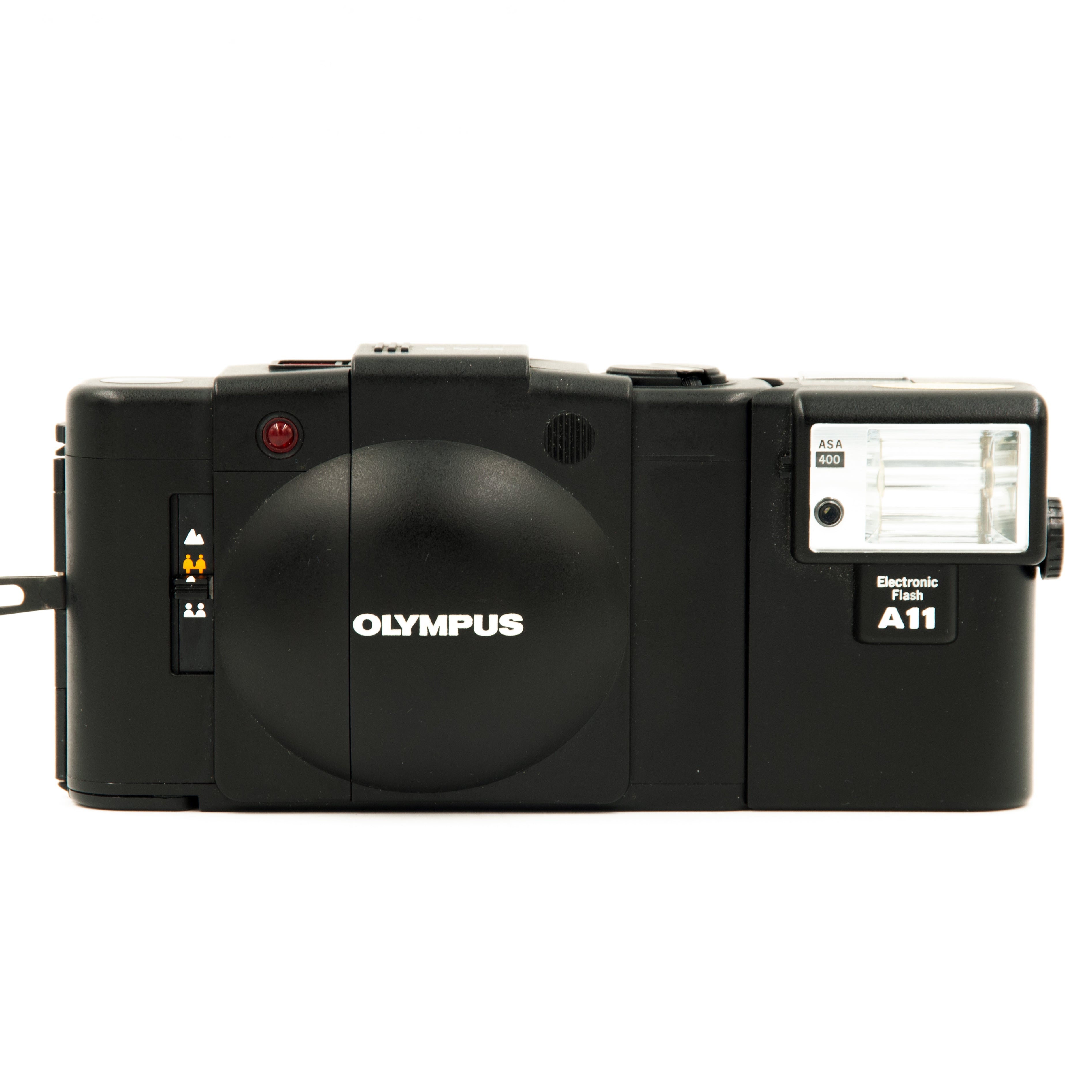 EX+ Olympus XA2 35mm Film Point and Shoot w/A11 Flash – Alpine Camera