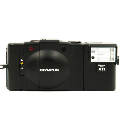 Olympus XA2 35mm Film Point and Shoot w/A11 Flash