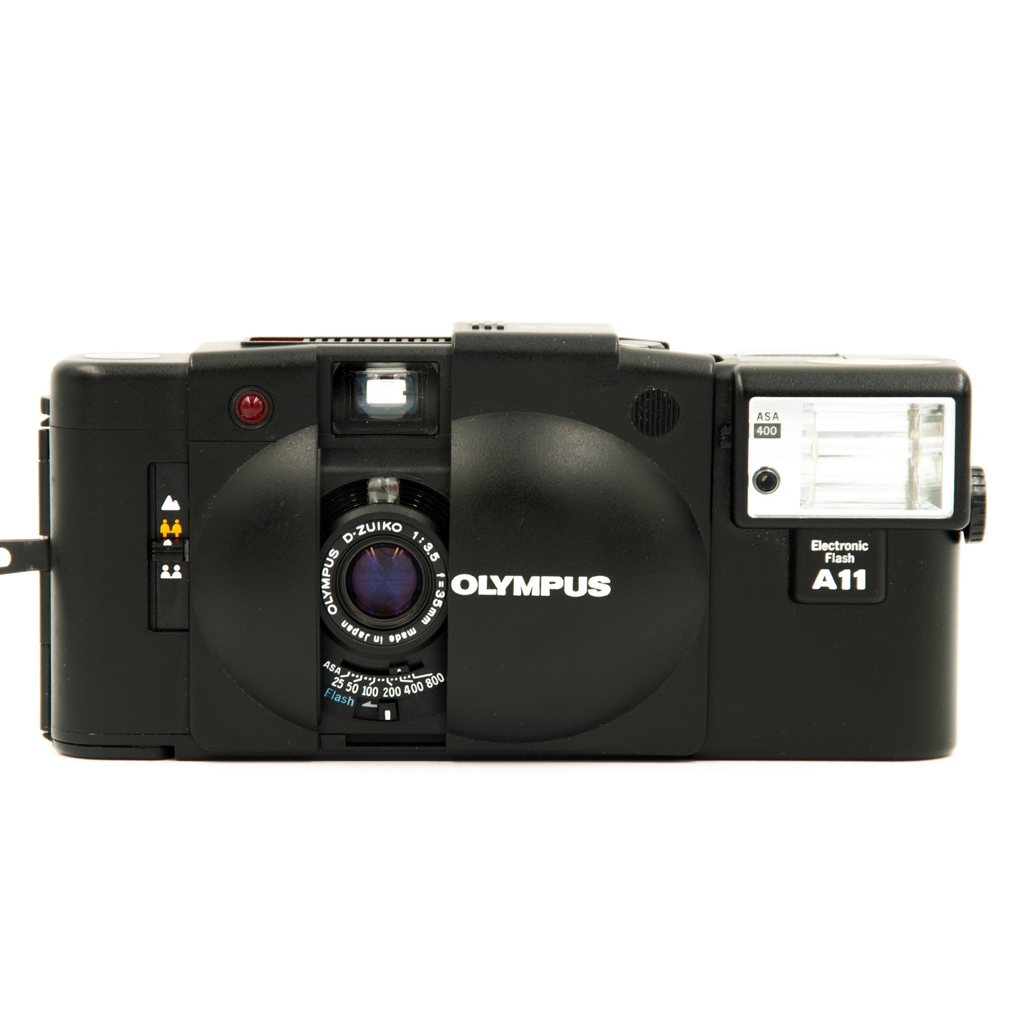 Olympus XA2 35mm Film Point and Shoot w/A11 Flash