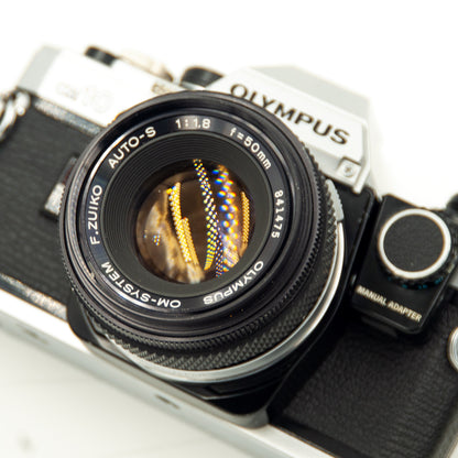 Olympus OM-10 w/Manual Adapter & Zuiko 50mm f1.8