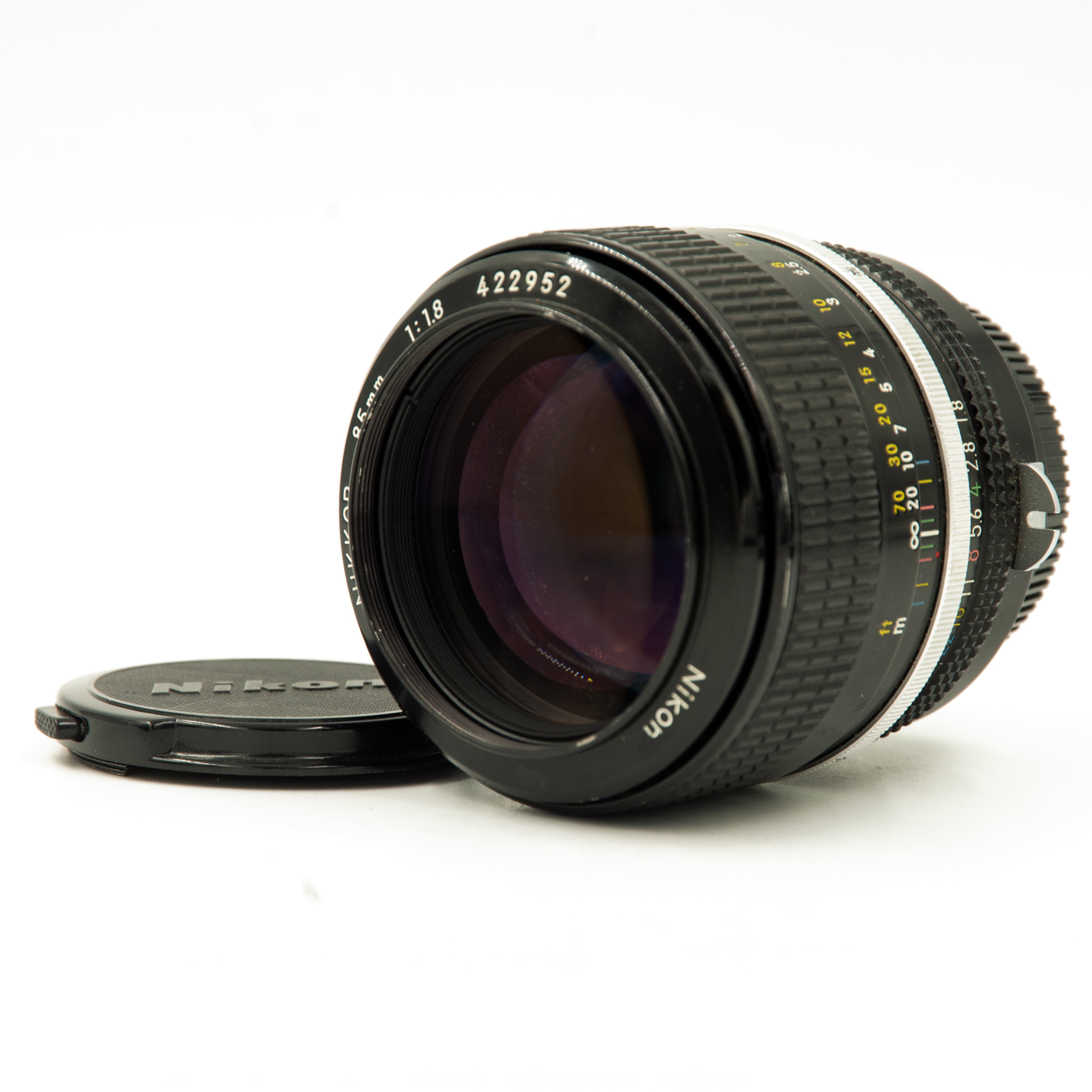 EX- Nikon Nikkor 85mm f1.8 Non-AI Prime Lens – Alpine Camera