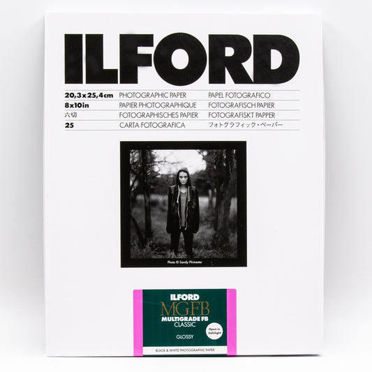 Ilford Multigrade FB Classic Paper Glossy In 25 or 100 Sheet Boxes