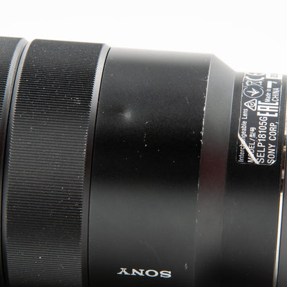 Pre-Owned Sony E PZ 18–105 mm F4 G OSS APS-C Standard Power Zoom G Lens