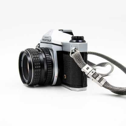 Pre-Owned Pentax K1000 w/ SMC 55mm f/2 Lens 35mm Film Camera