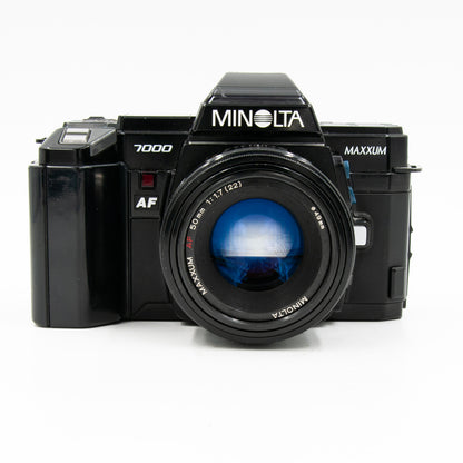 Pre-Owned Minolta Maxxum 7000 w/50mm f/1.7 Lens, Auto Focus 35mm Film Camera