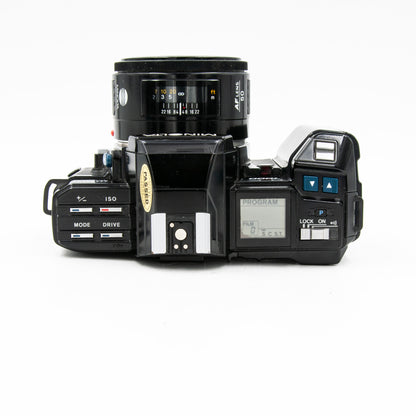 Pre-Owned Minolta Maxxum 7000 w/50mm f/1.7 Lens, Auto Focus 35mm Film Camera