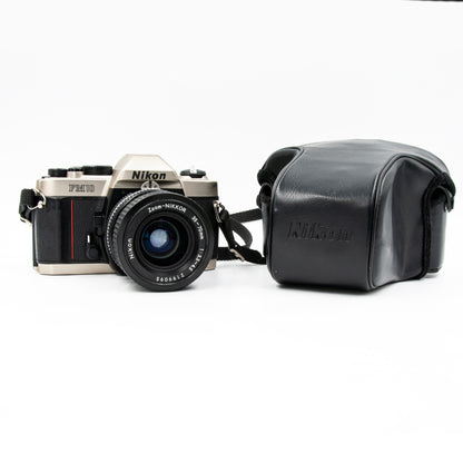 Pre-Owned Nikon FM10 Film Camera w/35-70mm f/3.3-4.5 Zoom Lens, Strap & Case