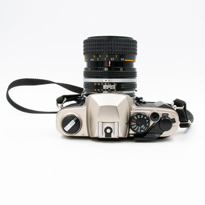 Pre-Owned Nikon FM10 Film Camera w/35-70mm f/3.3-4.5 Zoom Lens, Strap & Case