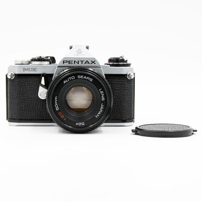 Pre-Owned Pentax ME 35mm Film Camera w/Sears 50mm F/2 Lens