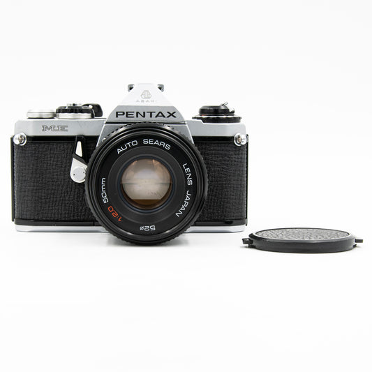 Pre-Owned Pentax ME 35mm Film Camera w/Sears 50mm F/2 Lens