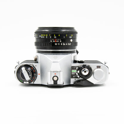 Pre-Owned Pentax ME 35mm Film Camera w/Sears 50mm F/2 Lens