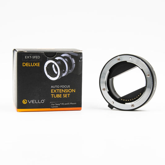 VELLO EXT-SFED Deluxe Auto Focus Extension Tube 16MM for Sony E Mount