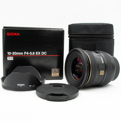Pre-Owned Sigma 10-20mm f/4-5.6 EX DC HSM AF For Nikon DX