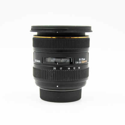 Pre-Owned Sigma 10-20mm f/4-5.6 EX DC HSM AF For Nikon DX