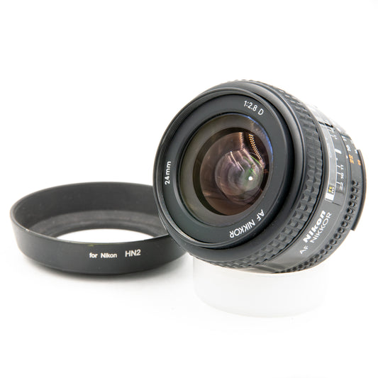 Nikon Pre-Owned 24mm f2.8D Autofocus Wide-Angle Prime Lens