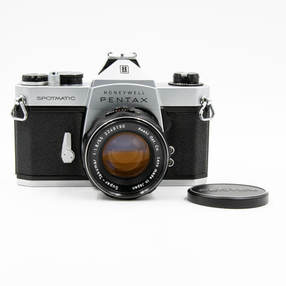 Pre-Owned Honeywell Pentax Spotmatic 35mm Film Camera w/ 55mm f/1.8 Lens