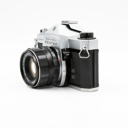 Pre-Owned Honeywell Pentax Spotmatic 35mm Film Camera w/ 55mm f/1.8 Lens