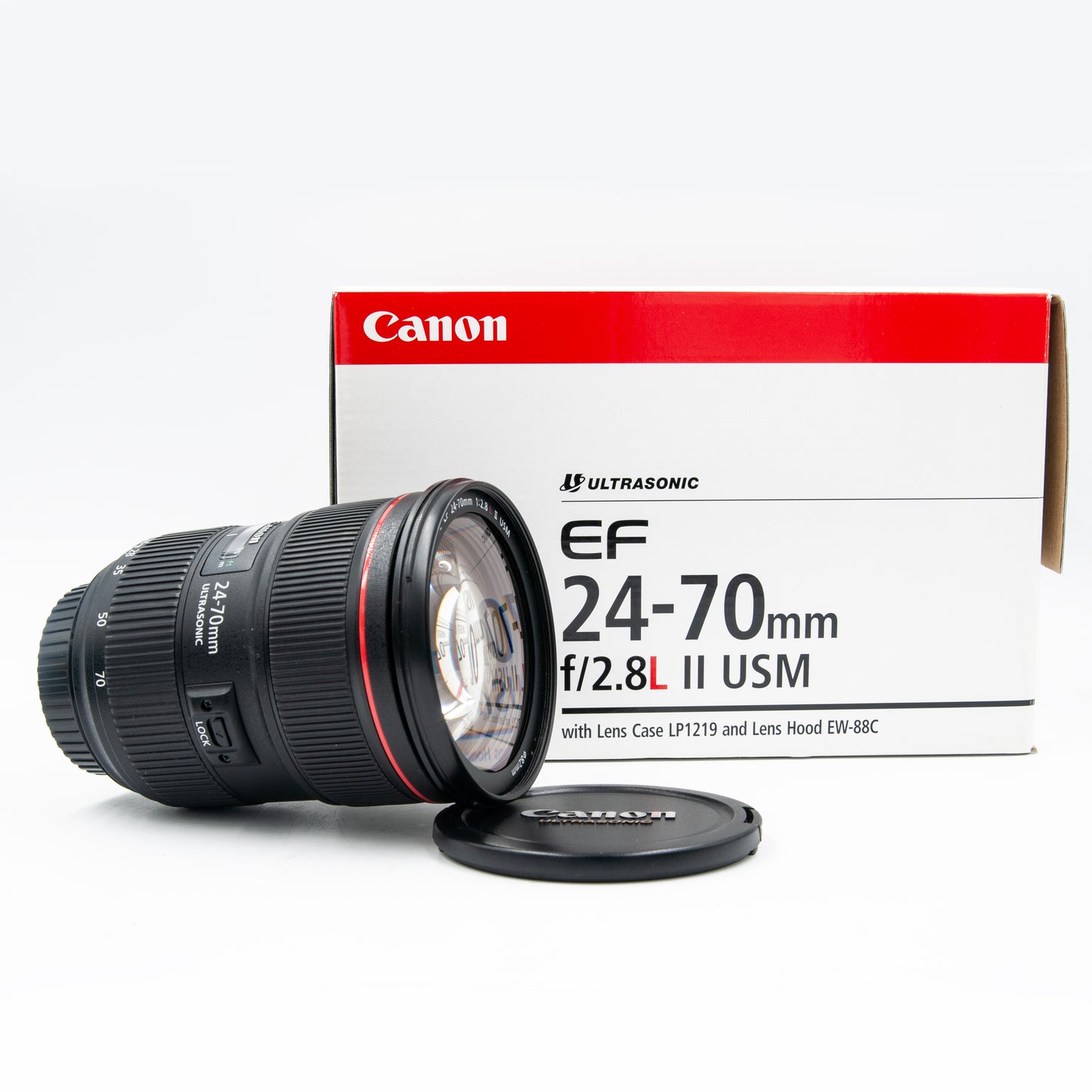 Pre-Owned Canon EF 24-70mm f/2.8 L II USM w/Case & Hood