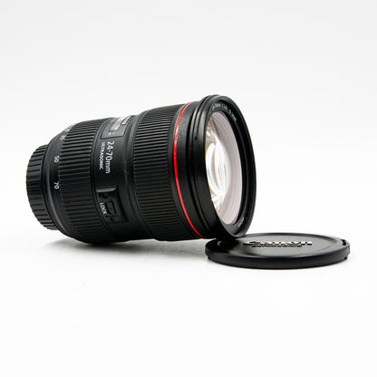 Pre-Owned Canon EF 24-70mm f/2.8 L II USM w/Case & Hood