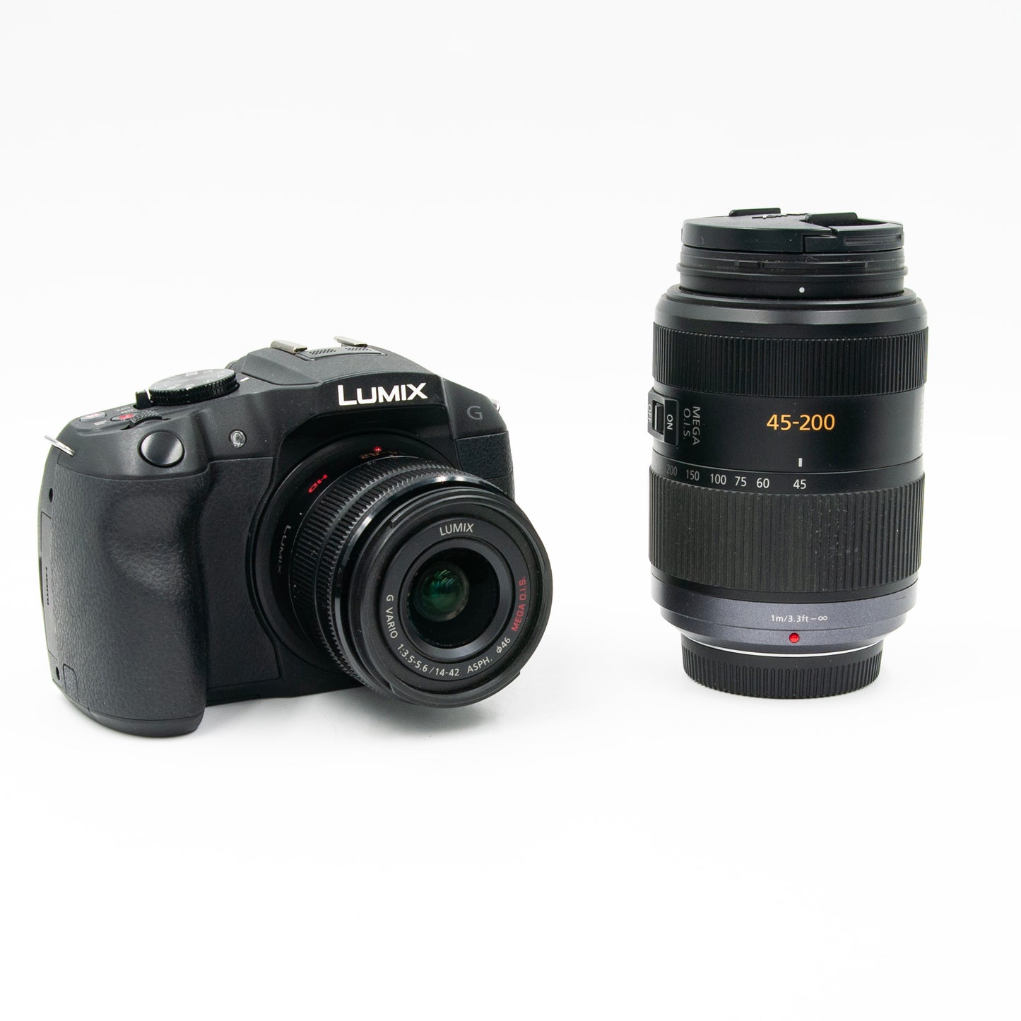 Pre-Owned Panasonic Lumix DMC-G6 Mirrorless Micro Four Thirds Camera w/Two Lenses