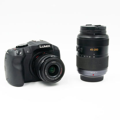 Pre-Owned Panasonic Lumix DMC-G6 Mirrorless Micro Four Thirds Camera w/Two Lenses