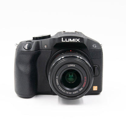 Pre-Owned Panasonic Lumix DMC-G6 Mirrorless Micro Four Thirds Camera w/Two Lenses