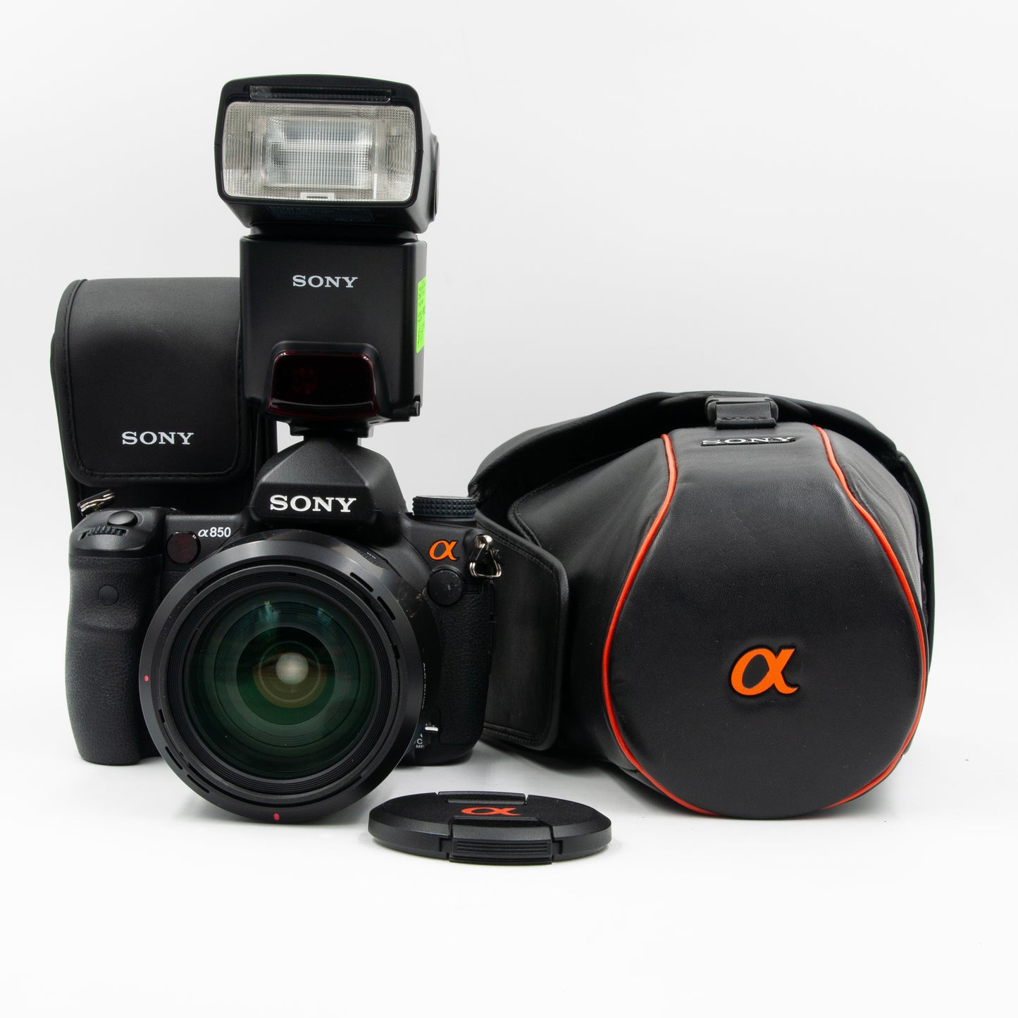 Pre-Owned Sony A850 w/Cases, 28-75mm f/2.8 Lens & HVL-F42AM Flash