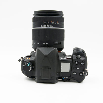 Pre-Owned Sony A850 w/Cases, 28-75mm f/2.8 Lens & HVL-F42AM Flash