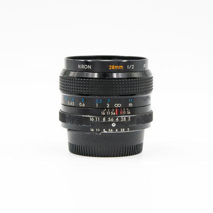 Pre-Owned Kiron Keno Precision 28mm f/2 Wide Angle Lens for Nikon F Ai-s Mount