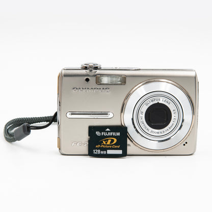 Pre-Owned Olympus FE-280 8 MP Digital Camera W/128mb Memory Card
