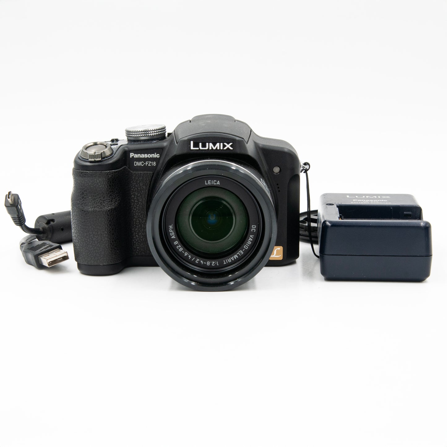 Pre-Owned Panasonic Lumix DMC-FZ18 8.1 MP Digital Bridge Camera
