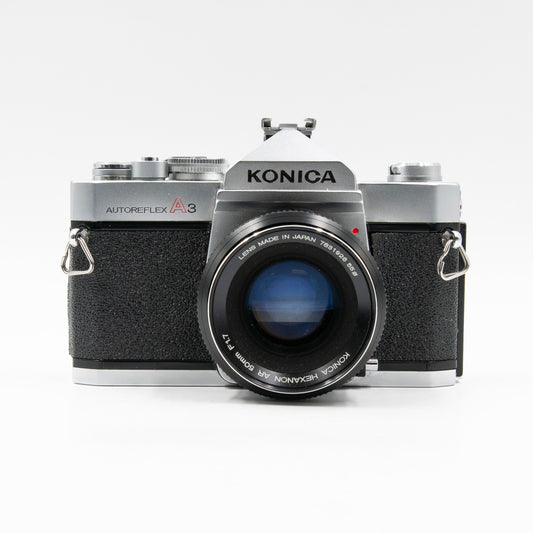 Pre-Owned  Konica Autorefelx A3 w/50mm f/1..7 Lens - Read