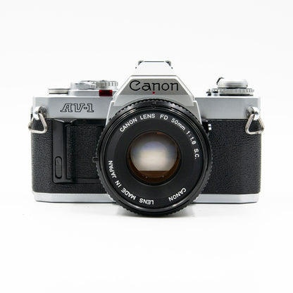 Pre-Owned Canon AV-1 w/ 50mm f/1.8