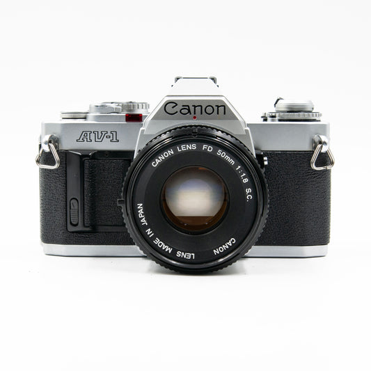 Pre-Owned Canon AV-1 w/ 50mm f/1.8