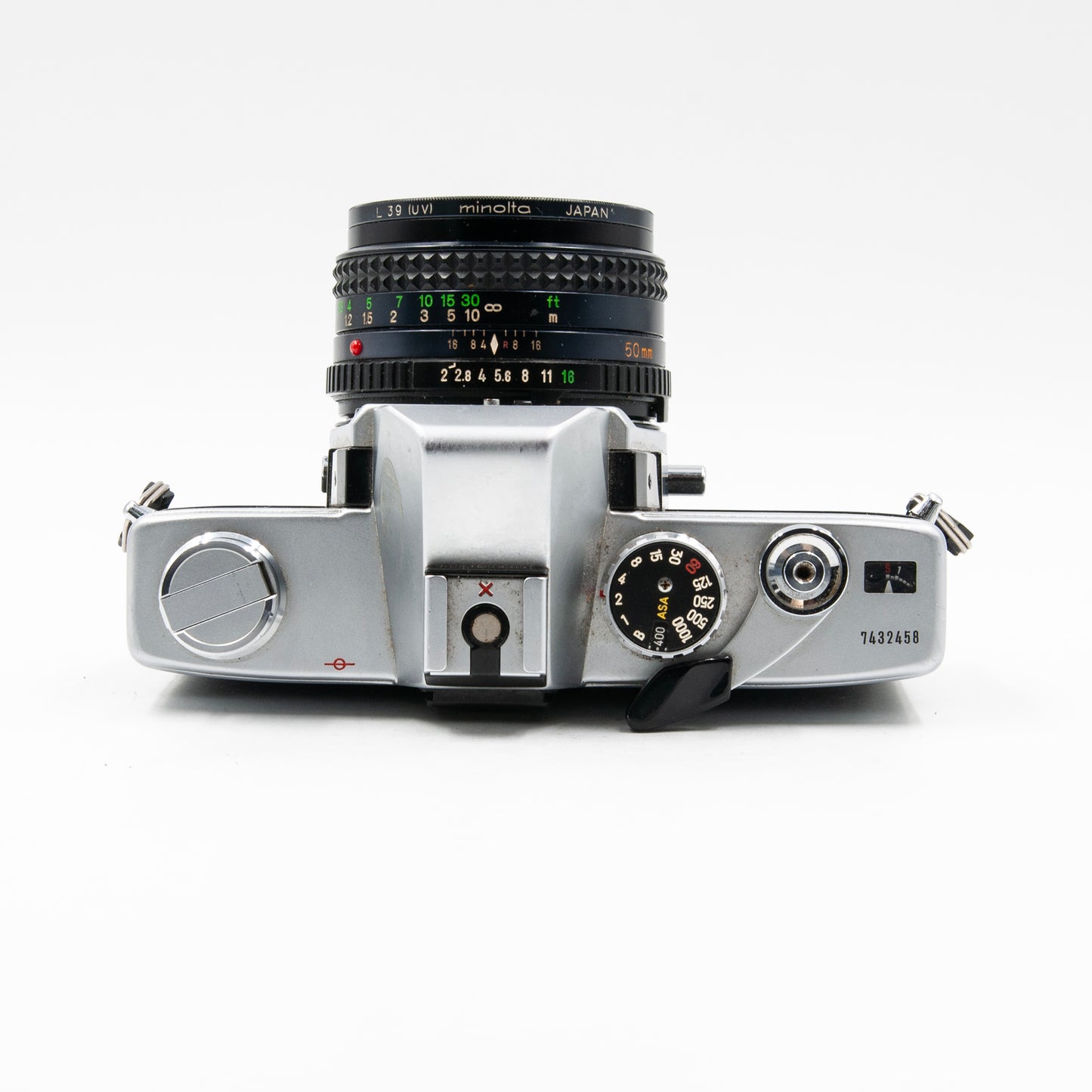 Pre-Owned Minolta SRT 200 w/MD Rokkor-X 50mm f/2 Lens
