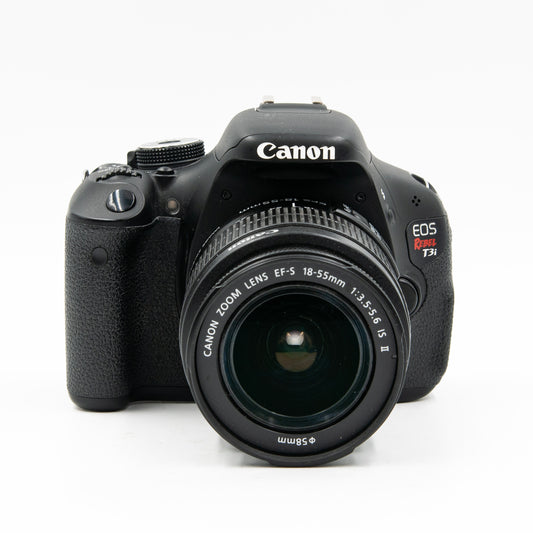 Pre-Owned Canon T3i Digital SLR w/ EF-S 18-55mm f/3.5 5.6 IS II Lens
