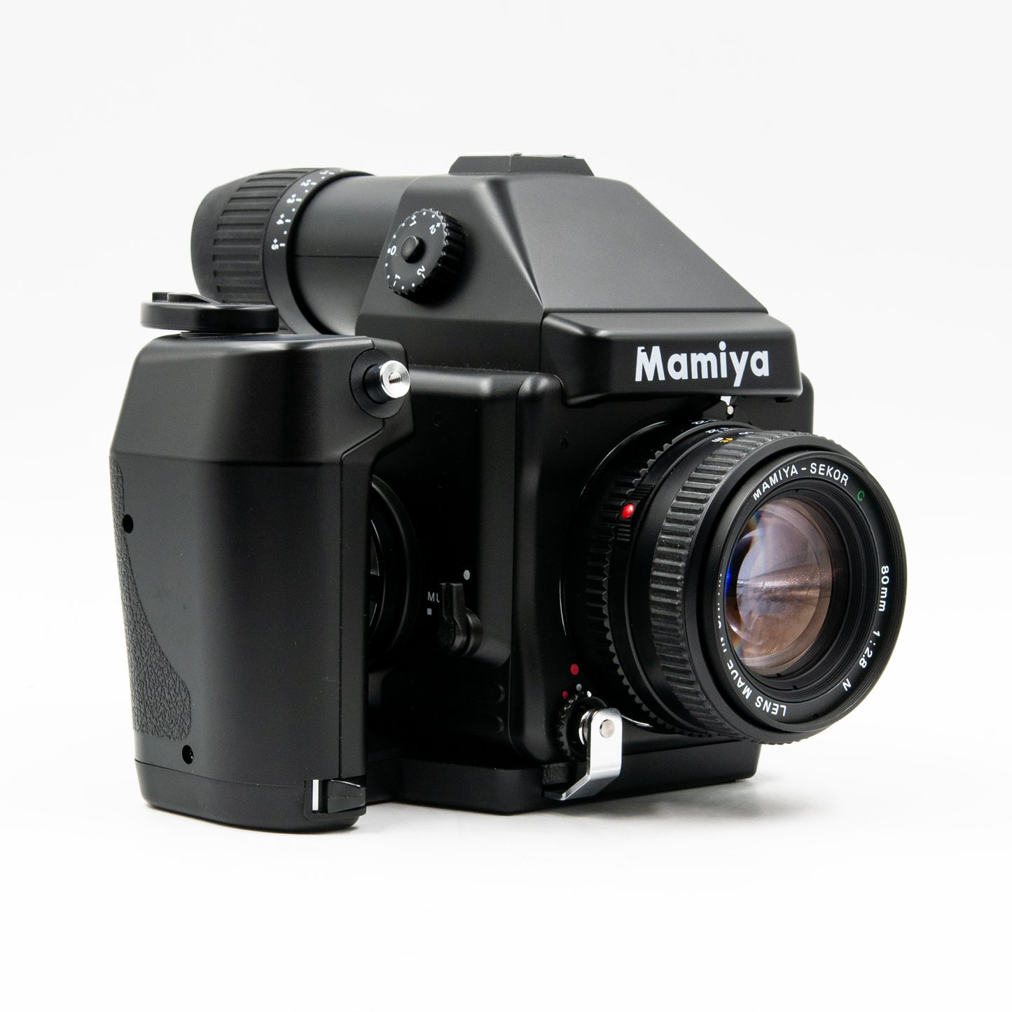 Pre-Owned Mamiya 645 E w/80mm Sekor C f/2.8 N Lens, Rapid Advance & 120 Film Insert
