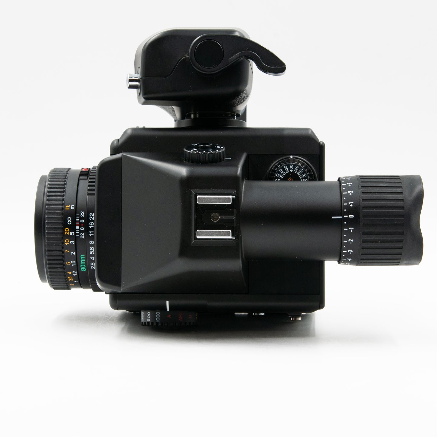 Pre-Owned Mamiya 645 E w/80mm Sekor C f/2.8 N Lens, Rapid Advance & 120 Film Insert