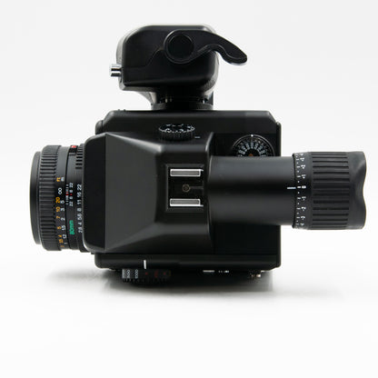 Pre-Owned Mamiya 645 E w/80mm Sekor C f/2.8 N Lens, Rapid Advance & 120 Film Insert