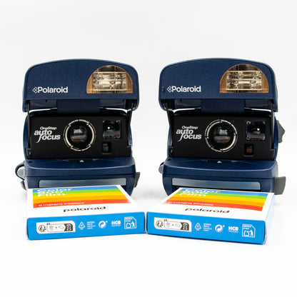 Pre-Owned Polaroid One Step Auto Focus (See Details) with Pack of Polaroid 600 Film