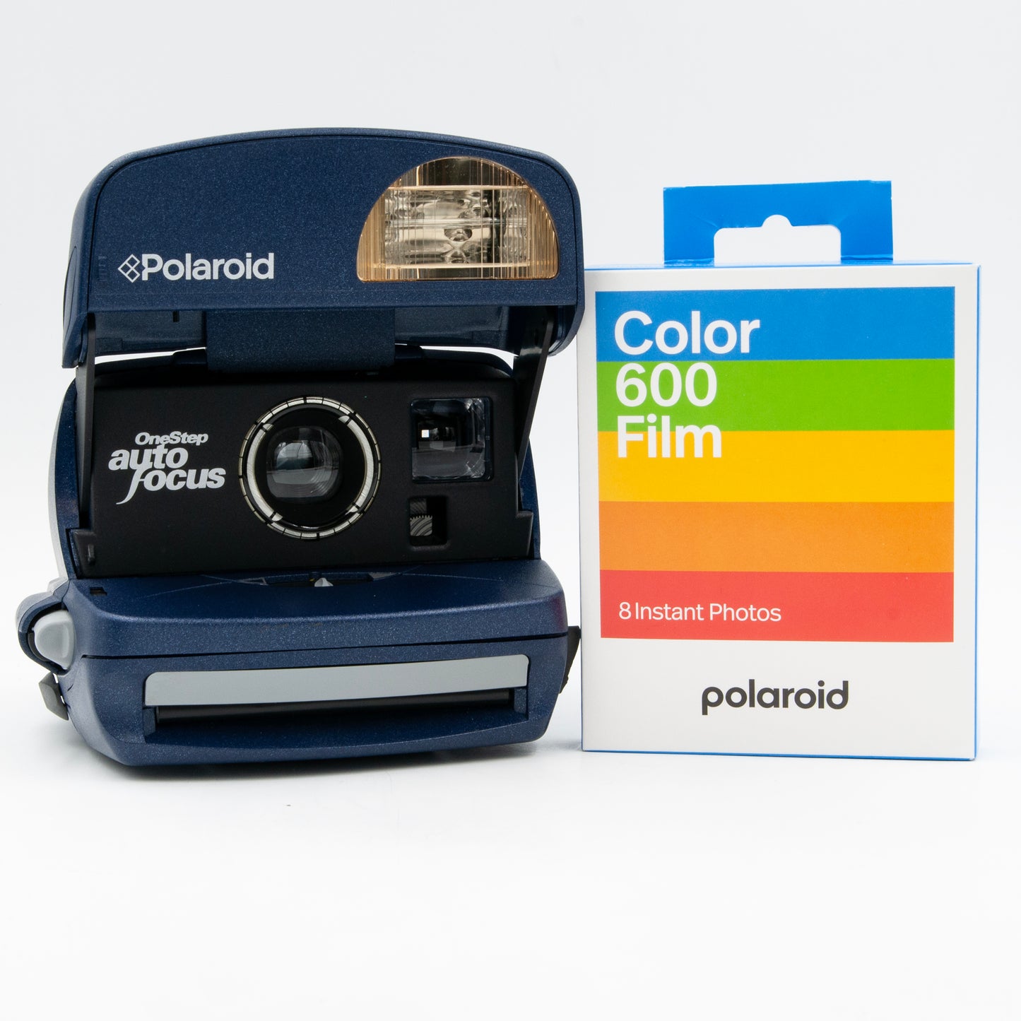 Pre-Owned Polaroid One Step Auto Focus (See Details) with Pack of Polaroid 600 Film