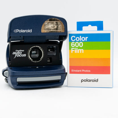 Pre-Owned Polaroid One Step Auto Focus (See Details) with Pack of Polaroid 600 Film