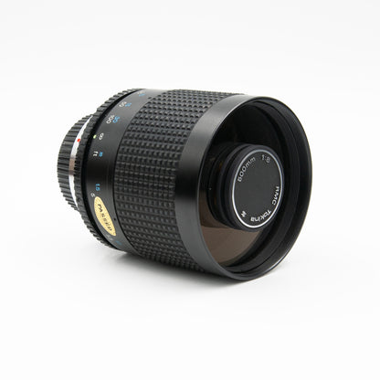 Pre-Owned Tokina RMC 500mm f/8 For Olympus OM Mount w/Filters & Case